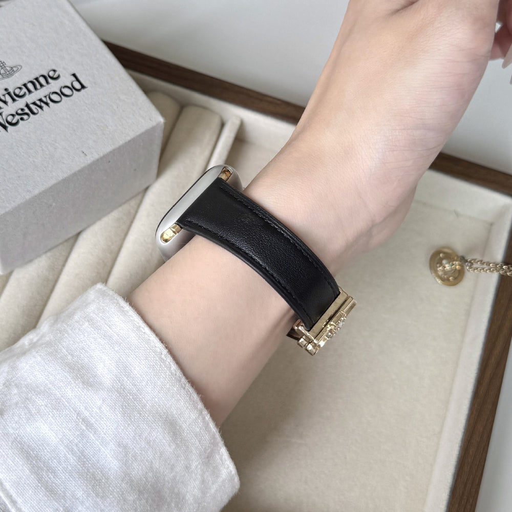 Saturn Magnetic Leather Strap For Apple Watch