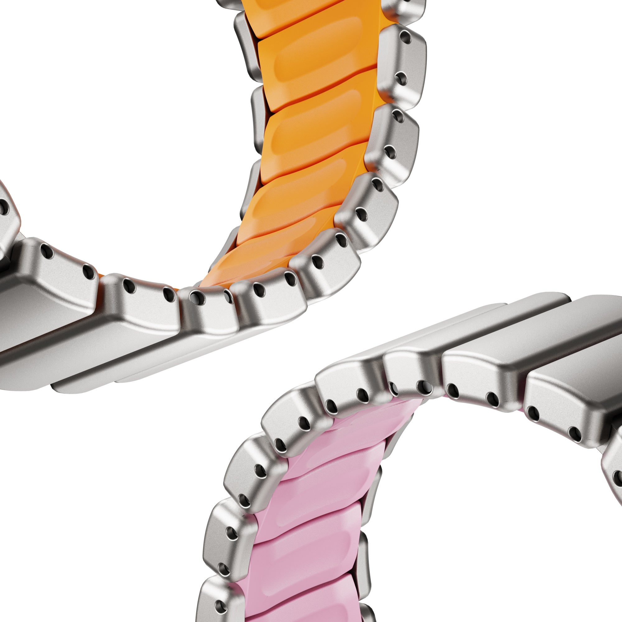 Titanium x FKM Dual Core Band For Apple Watch