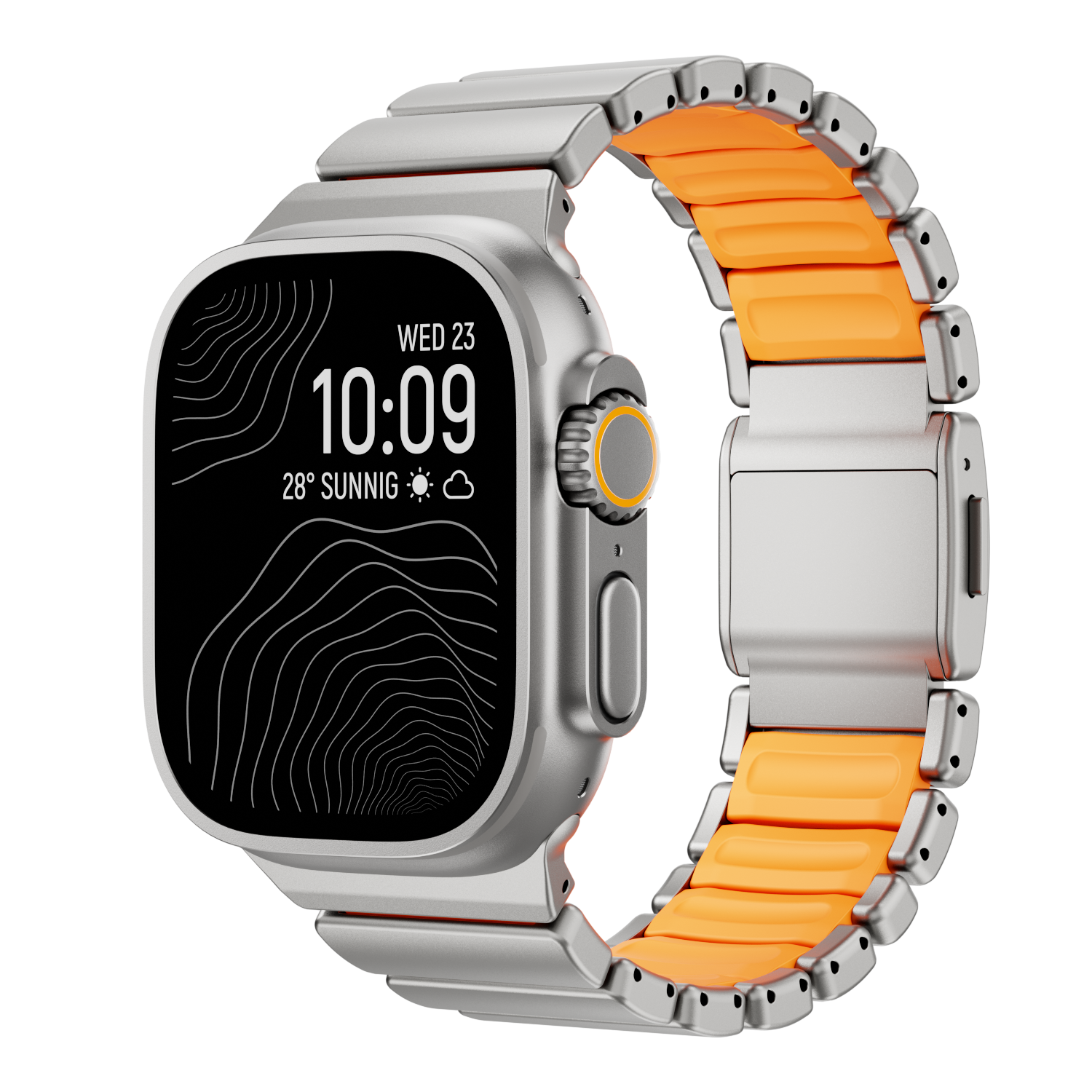 Titanium x FKM Dual Core Band For Apple Watch