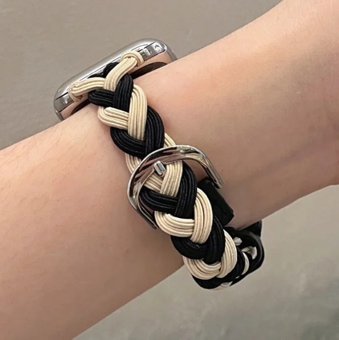 Stretch Braided Nylon Watch Strap For Apple Watch