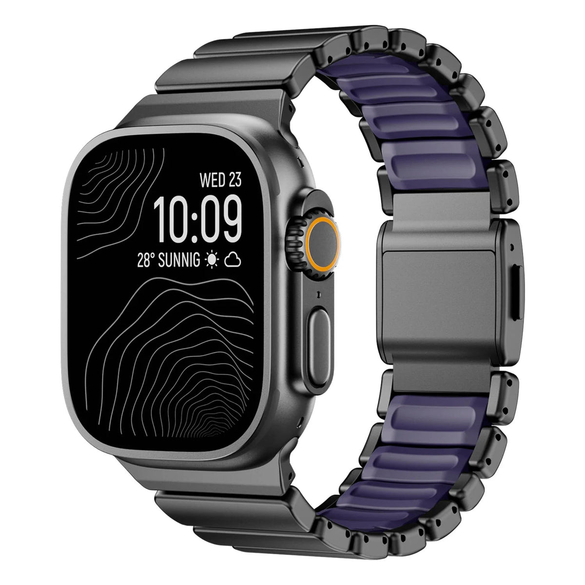 Titanium x FKM Dual Core Band For Apple Watch