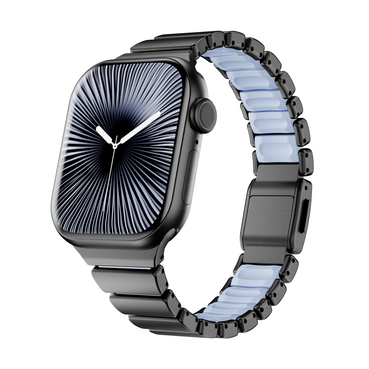 Titanium x FKM Dual Core Band For Apple Watch