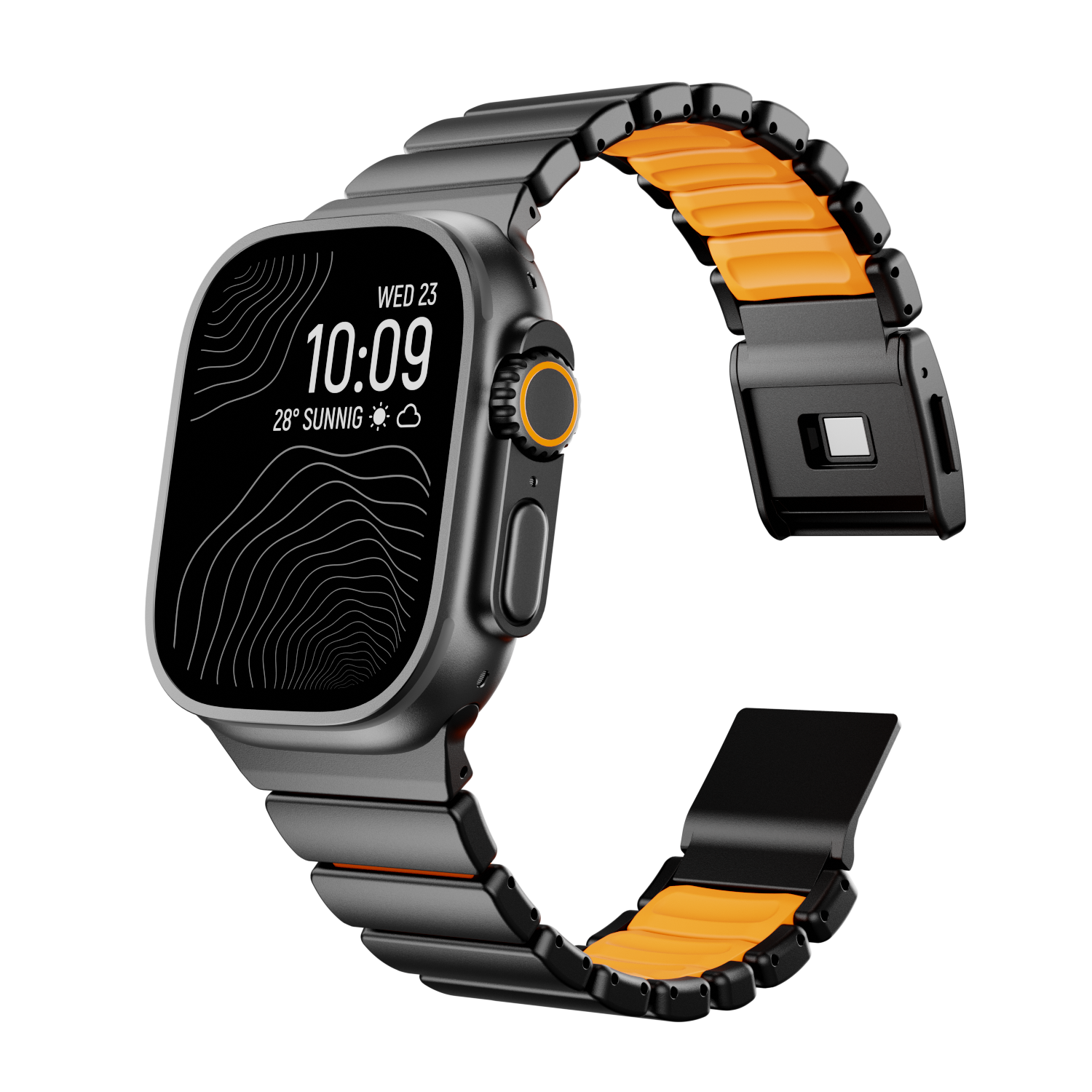 Titanium x FKM Dual Core Band For Apple Watch
