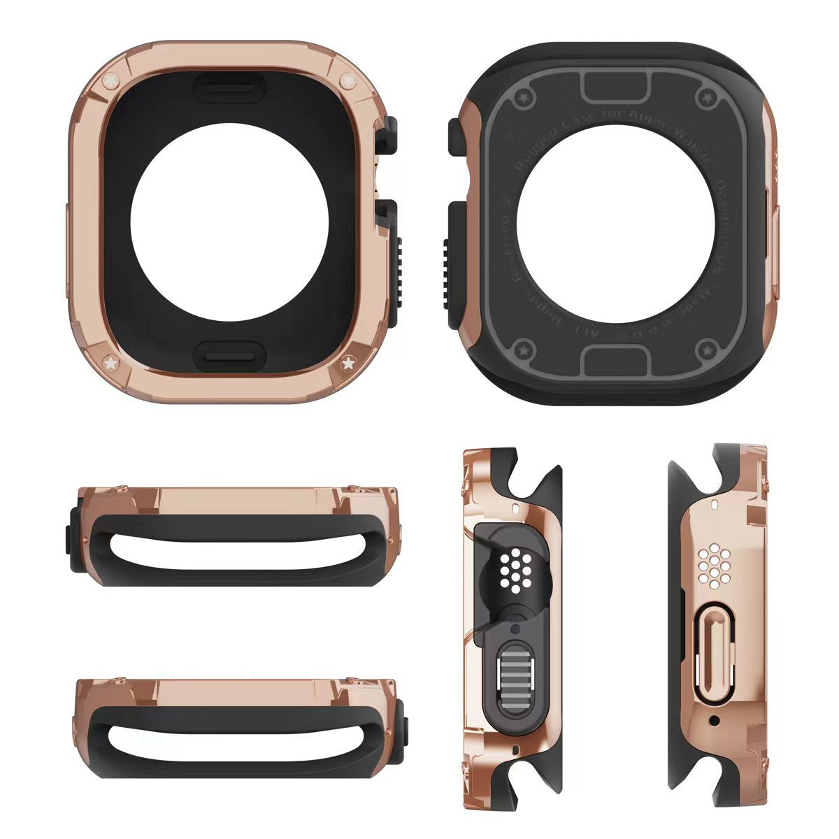 Apple Watch TPU+PC 2-in-1 Armor Anti-fall Protective Case