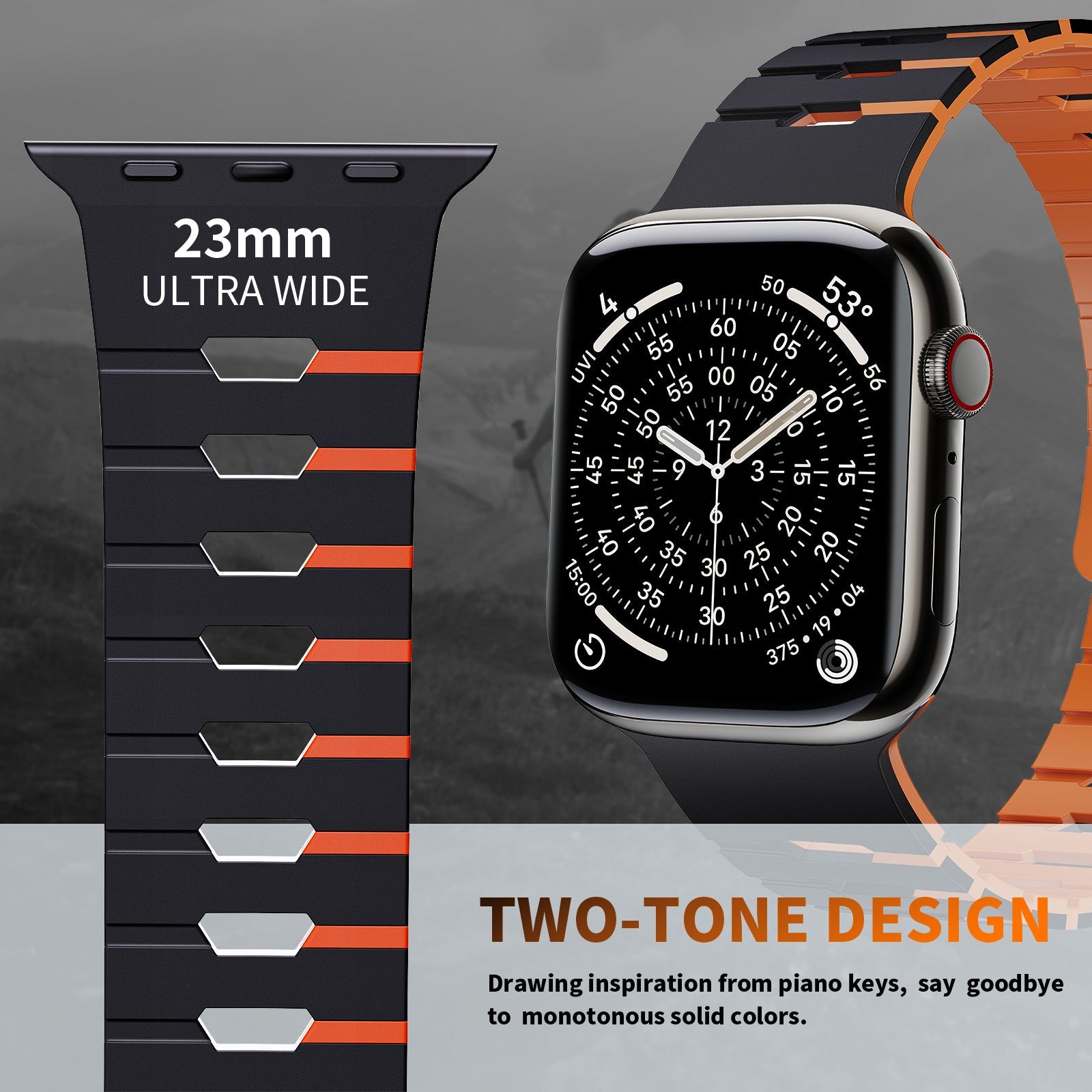 Dual-Tone Sport Apple Watch Band