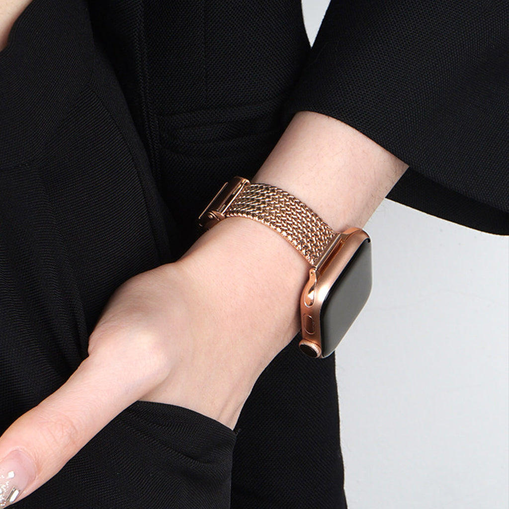 Elegant Fine Mesh Strap For Apple Watch