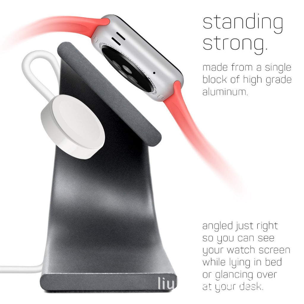 Aluminum Alloy U-shaped Charging Holder Stand For Apple watch