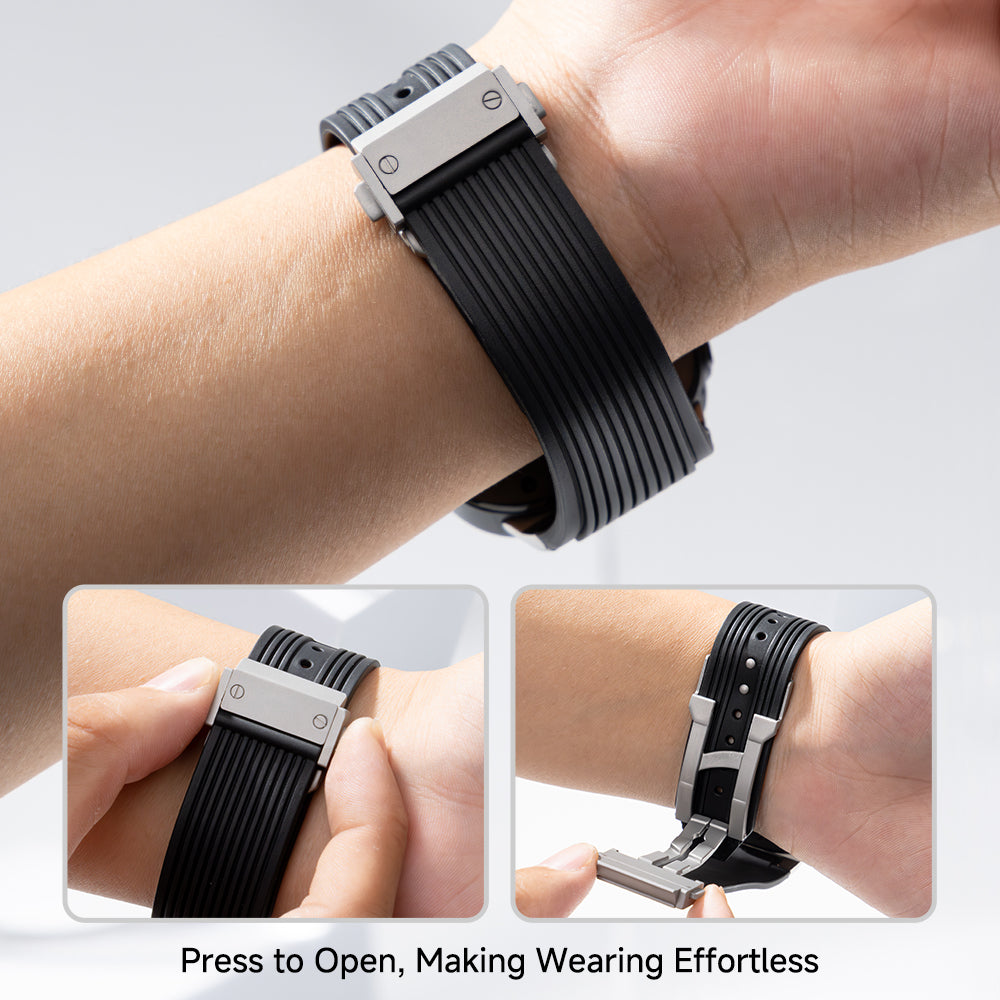 RM Designer Streamlined Silicone Band For Samsung Galaxy Watch Ultra