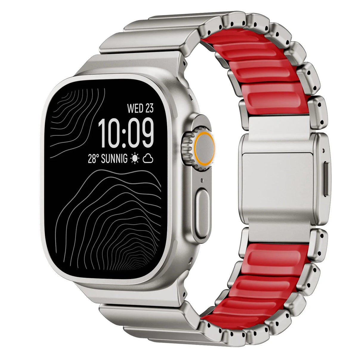 Titanium x FKM Dual Core Band For Apple Watch