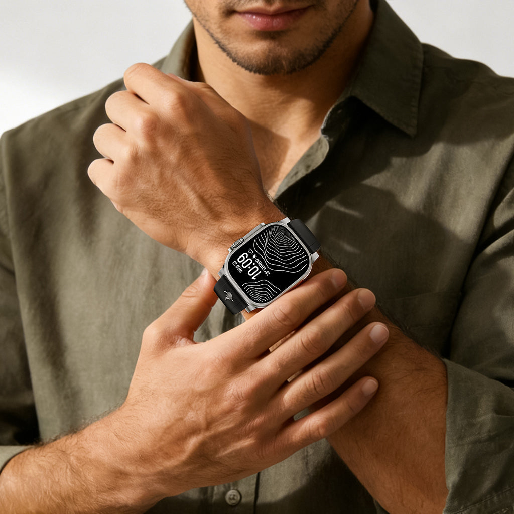 The Shark — Fine Watchmaking Grade FKM Apple Watch Band