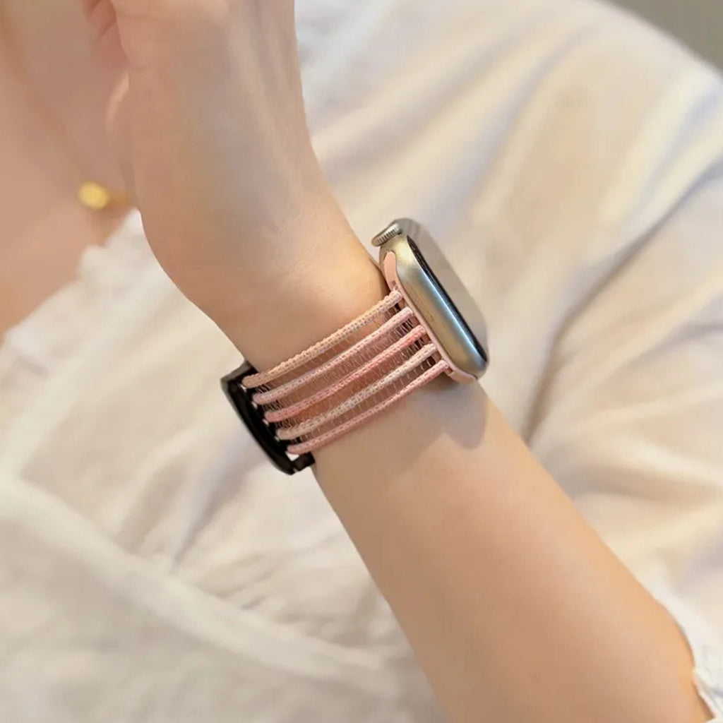 The Breathable Fishnet Silk Band For Apple Watch
