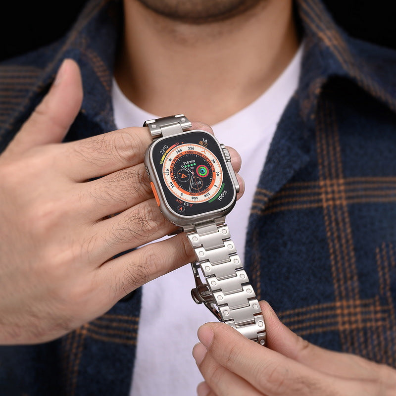 Cloud Screw Titanium Band For Apple Watch