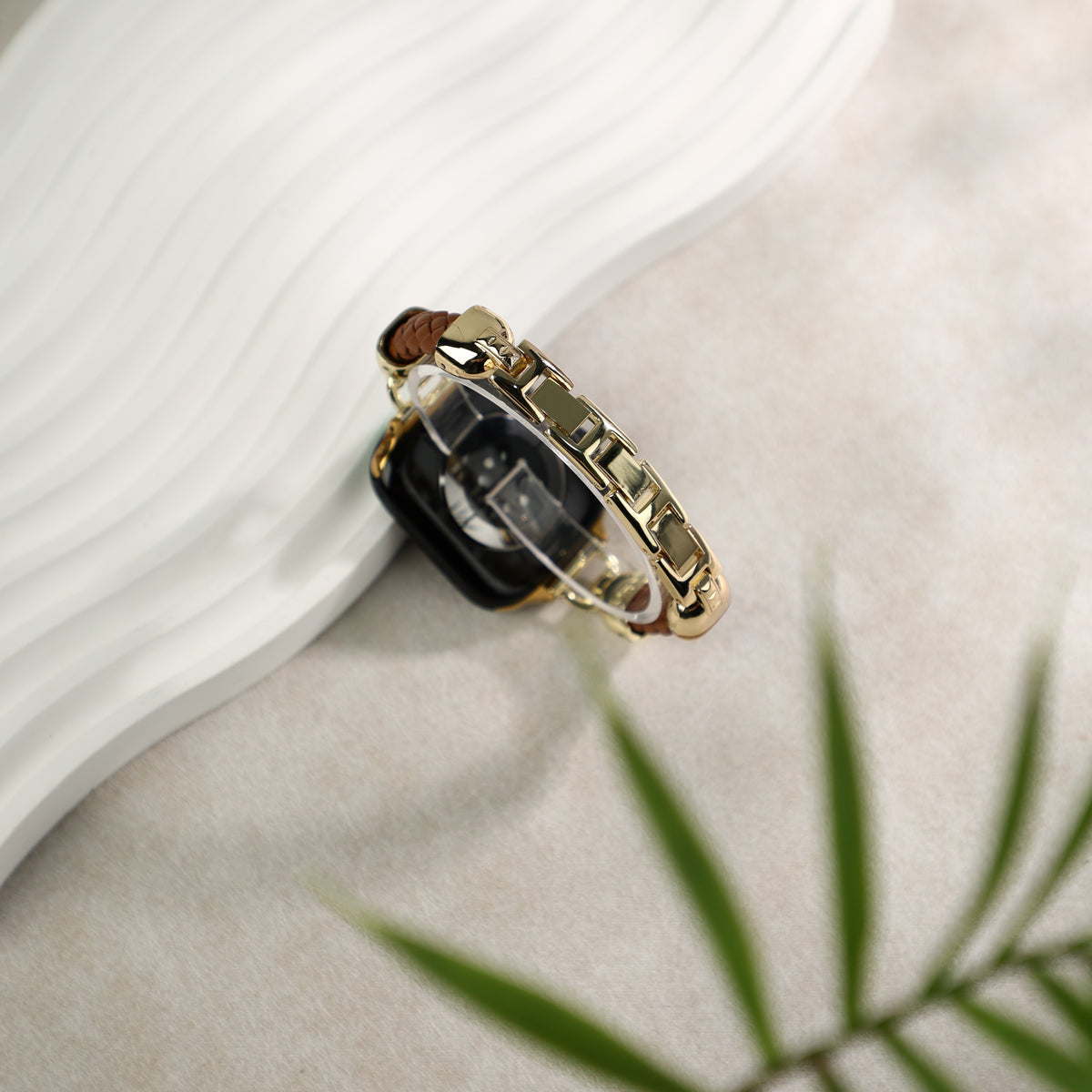 The Petite Braided Leather Bracelet