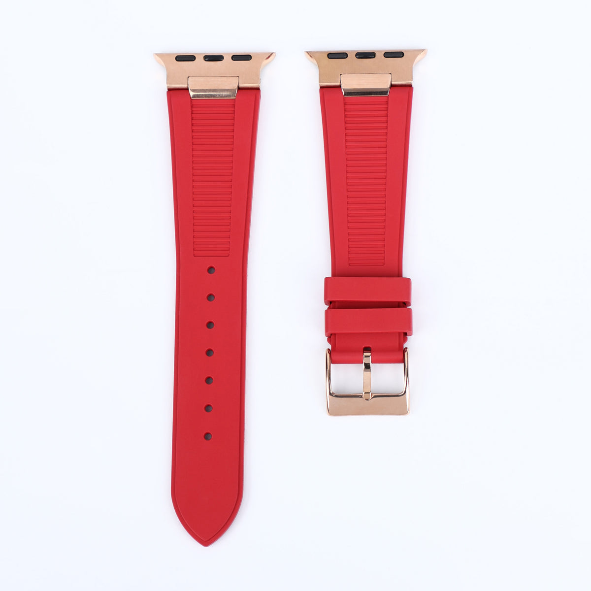 The Luxe Ridged Sport Strap For Apple Watch