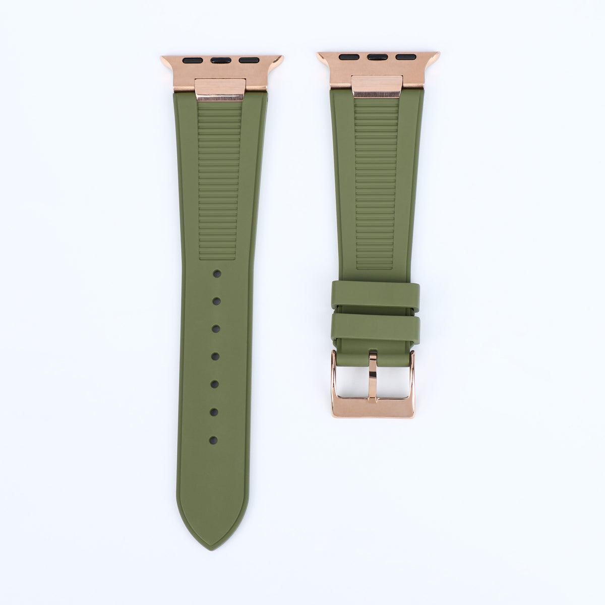 The Luxe Ridged Sport Strap For Apple Watch