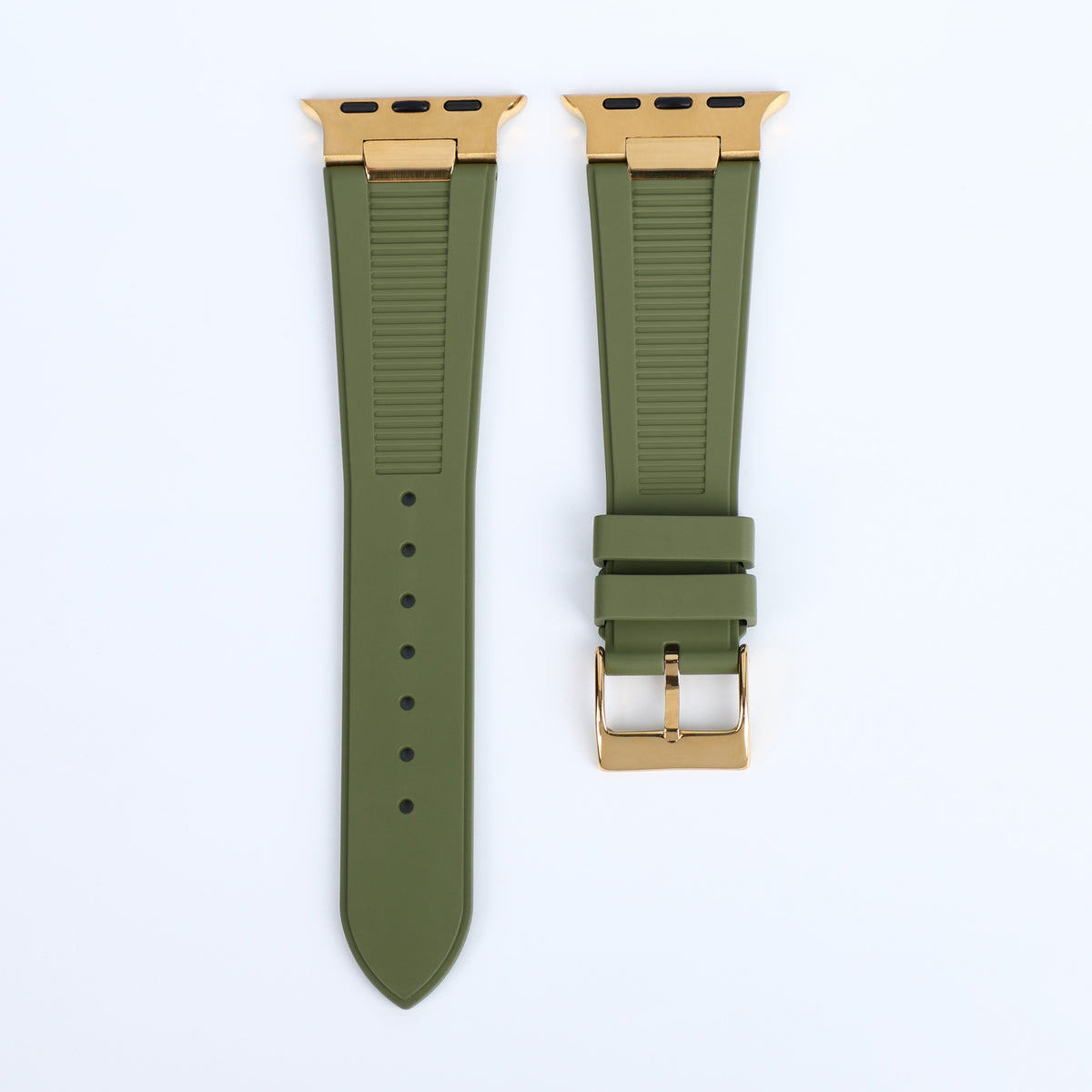 The Luxe Ridged Sport Strap For Apple Watch