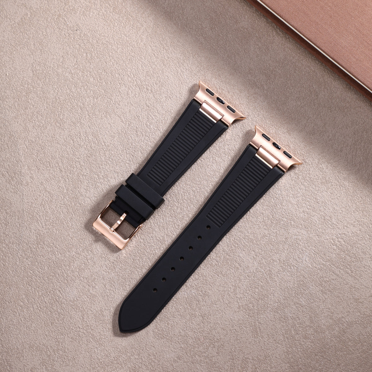 The Luxe Ridged Sport Strap For Apple Watch