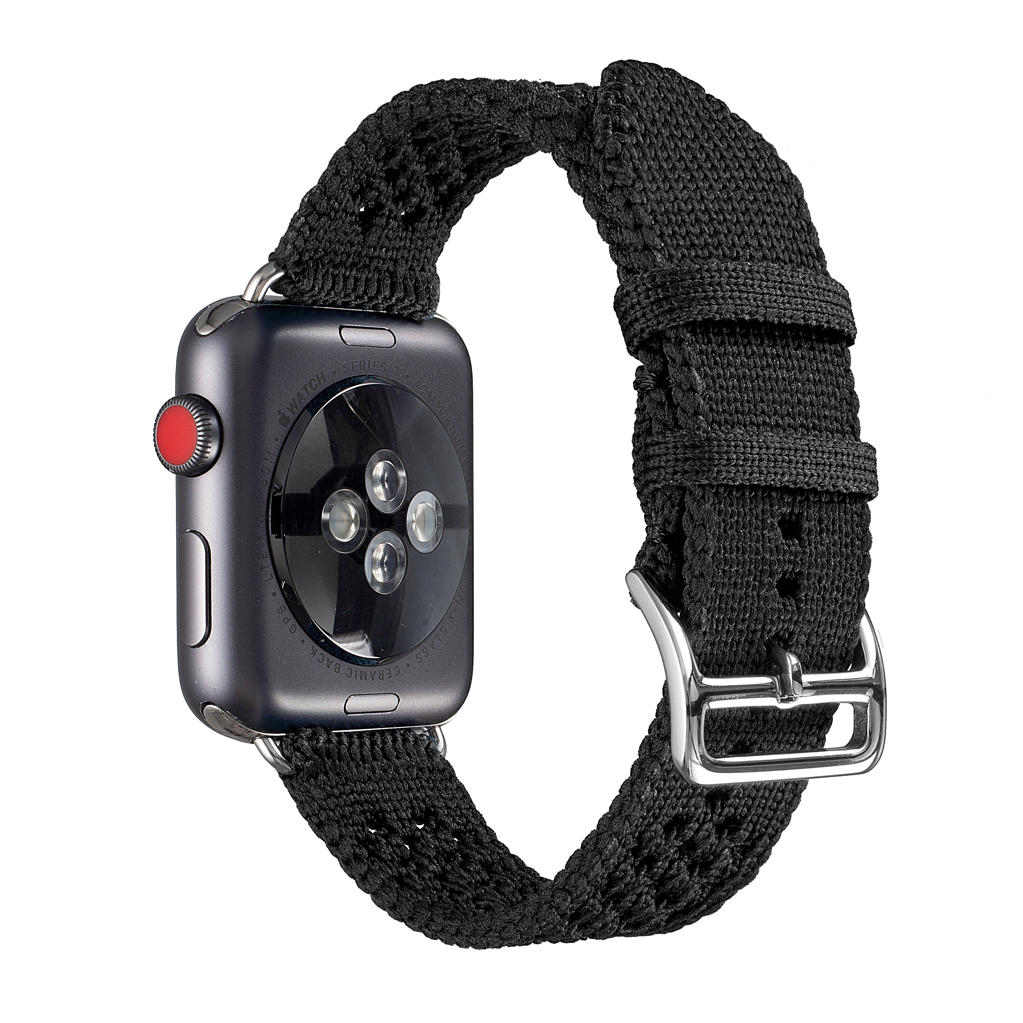 Knitted Nylon Strap For Apple Watch