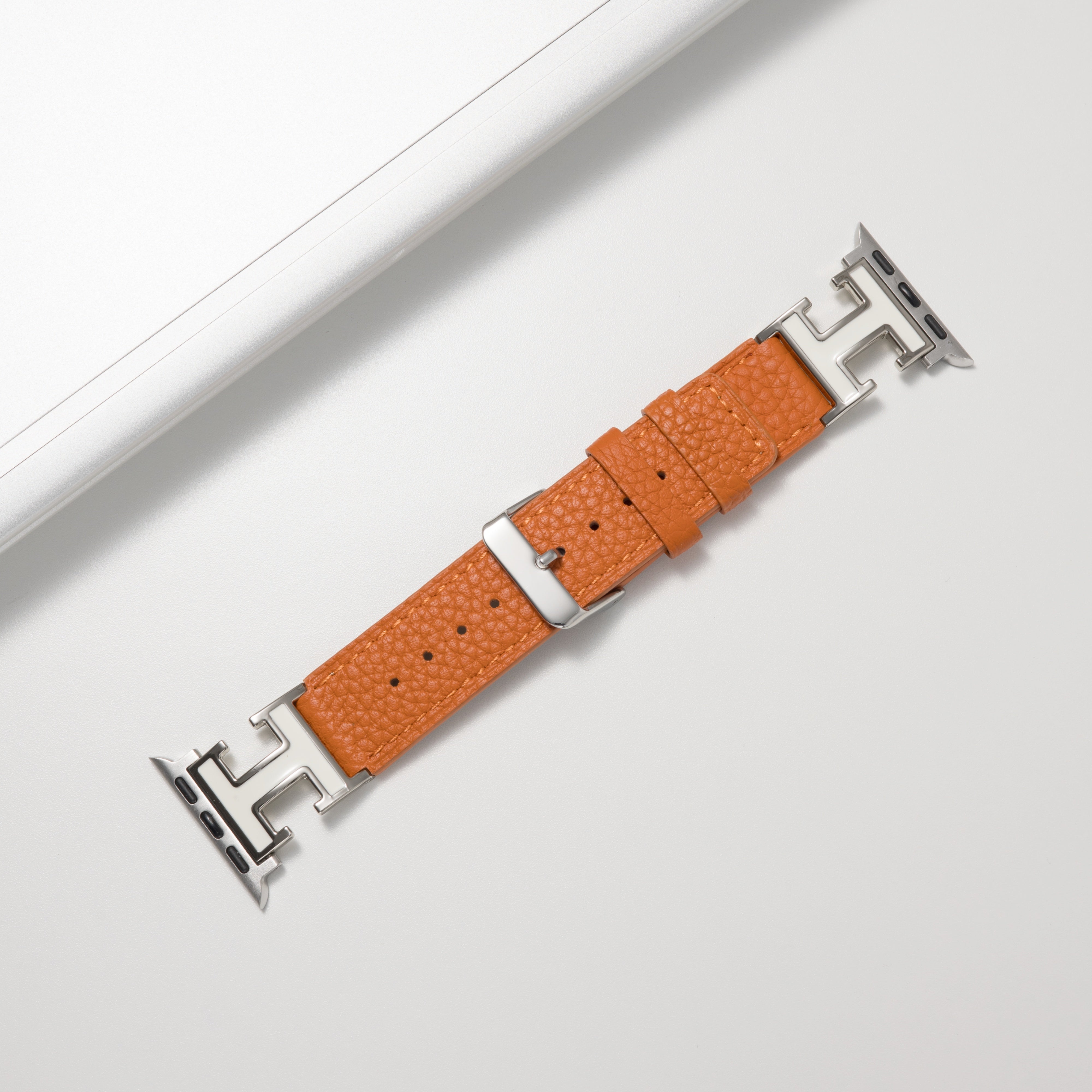 Elegant Holiday Leather Strap For Apple Watch