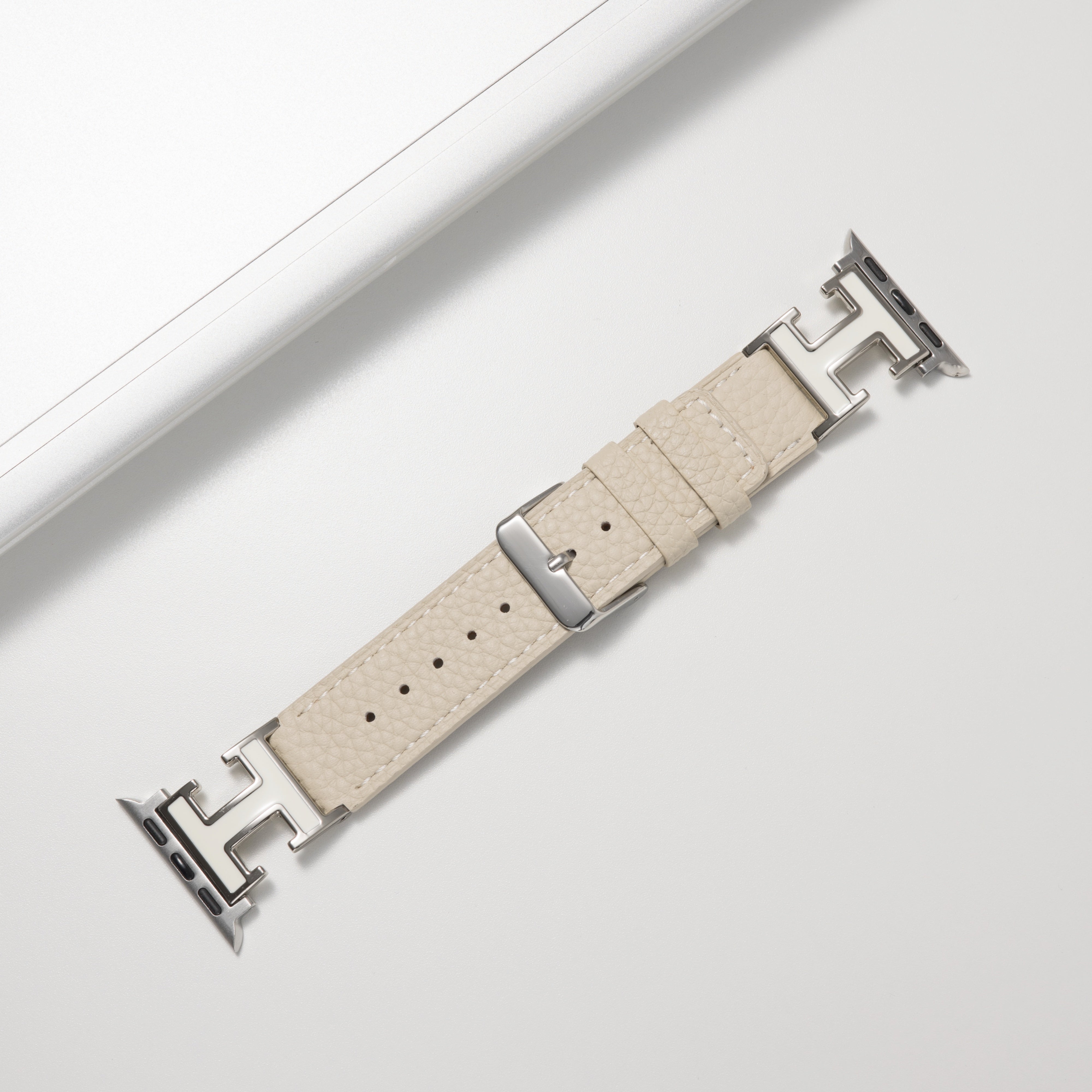 Elegant Holiday Leather Strap For Apple Watch