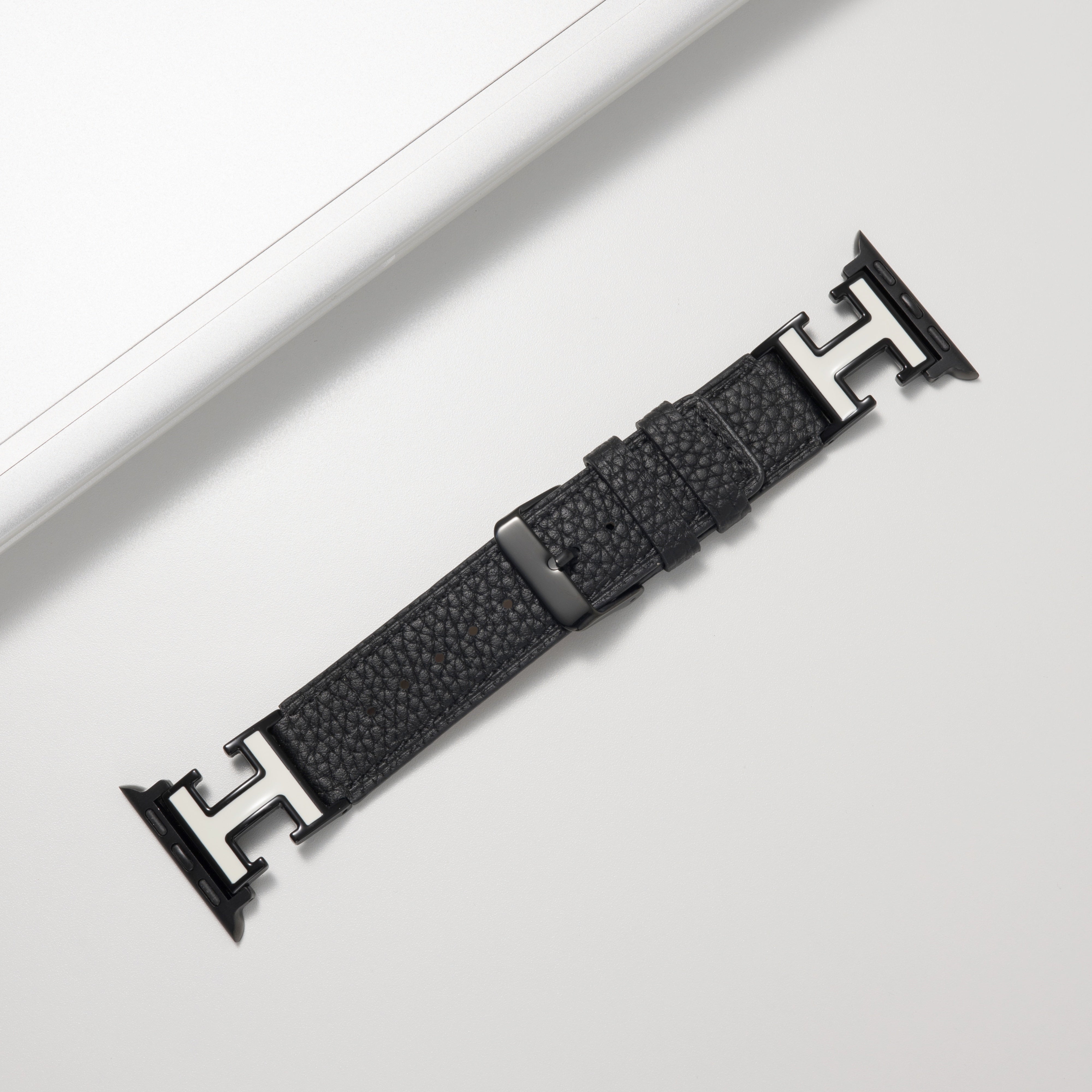 Elegant Holiday Leather Strap For Apple Watch