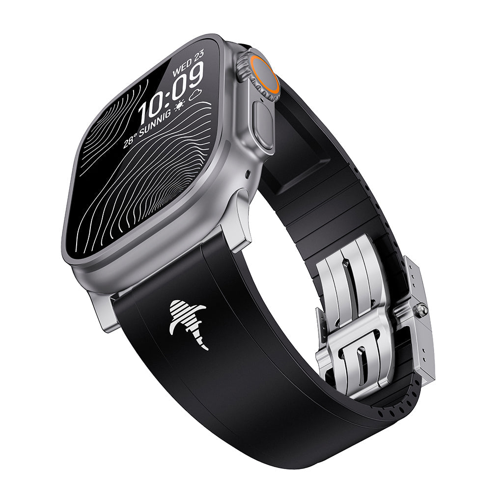 The Shark — Fine Watchmaking Grade FKM Apple Watch Band