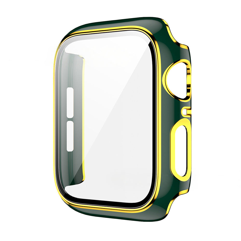 Two-Color Watch Case With Tempered Glass Film