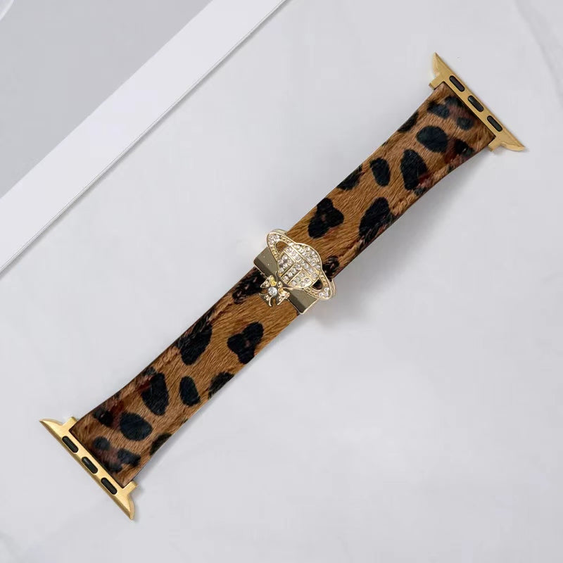 Saturn Magnetic Leather Strap For Apple Watch