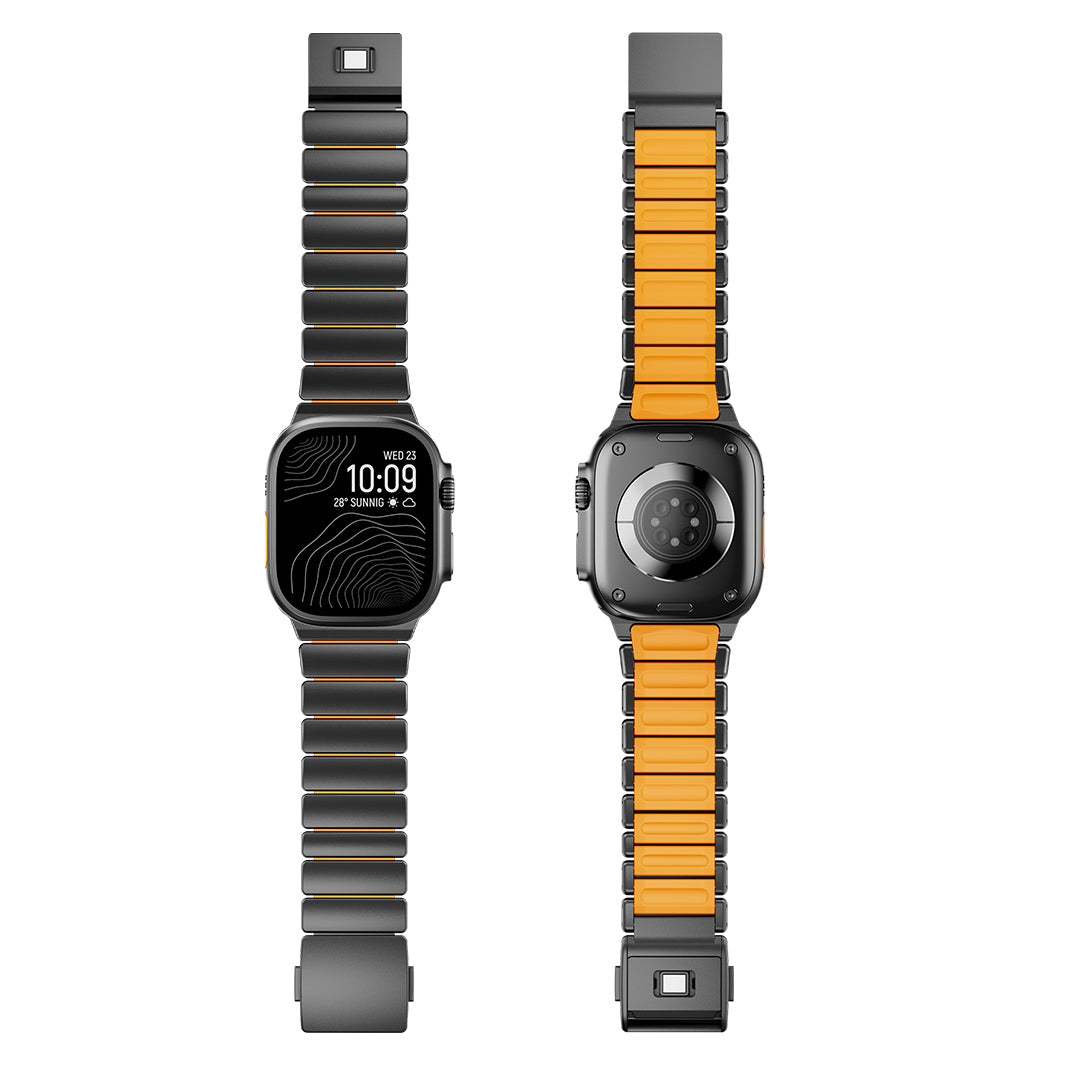 Titanium x FKM Dual Core Band For Apple Watch