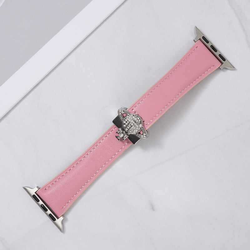 Saturn Magnetic Leather Strap For Apple Watch