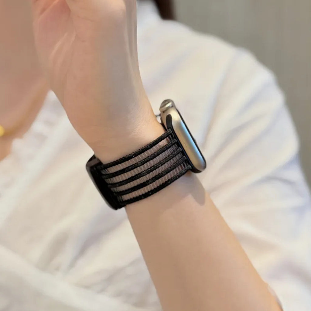 The Breathable Fishnet Silk Band For Apple Watch