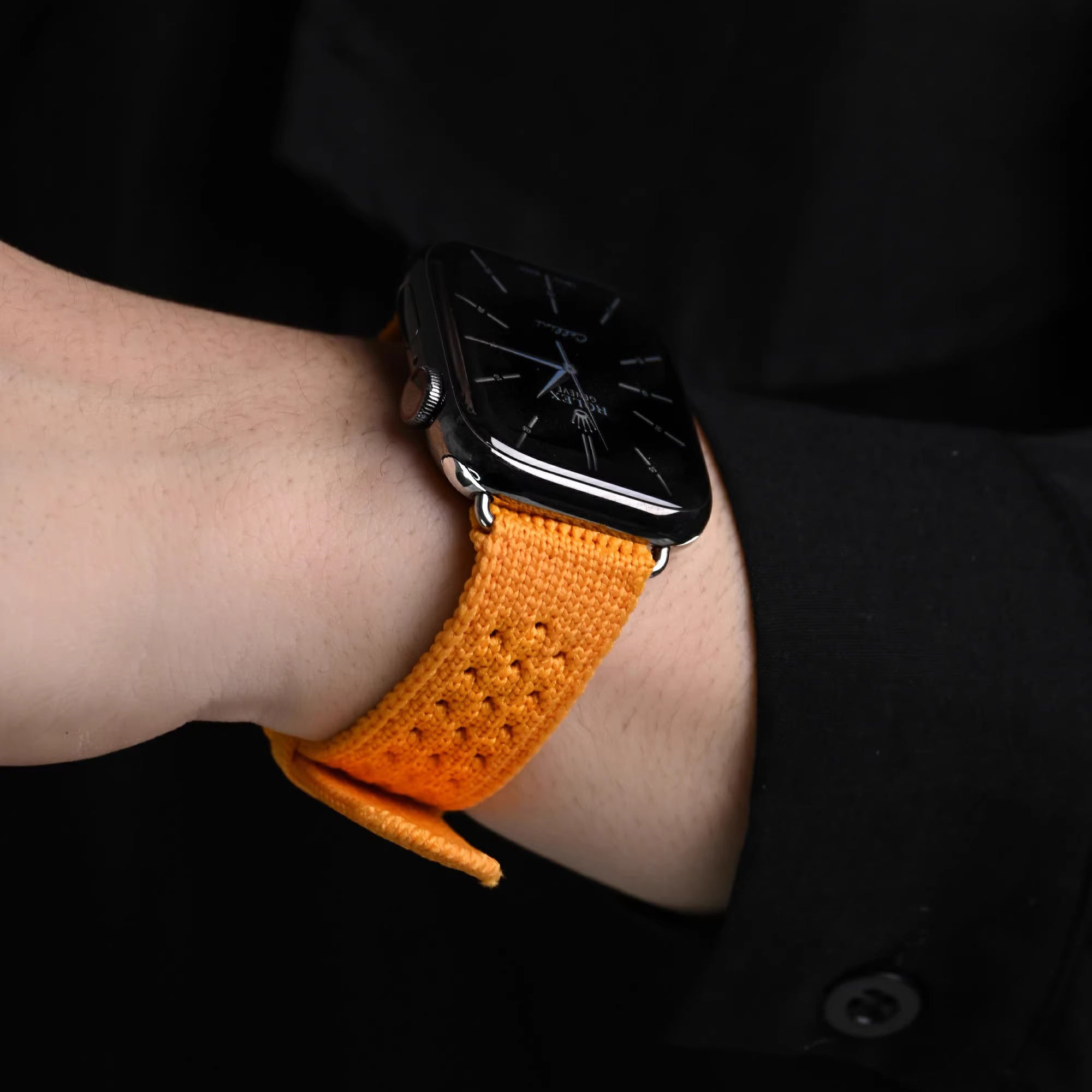 Knitted Nylon Strap For Apple Watch