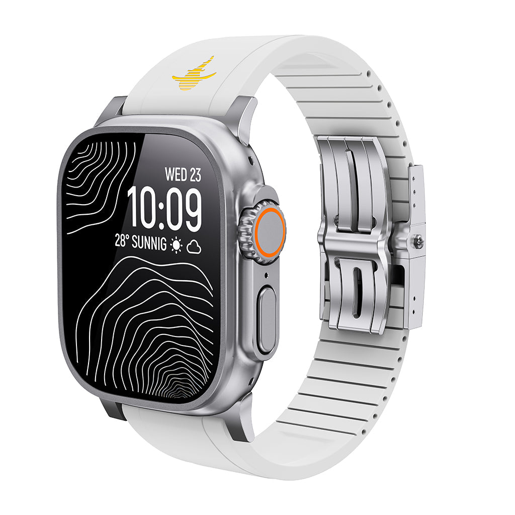 The Shark — Fine Watchmaking Grade FKM Apple Watch Band
