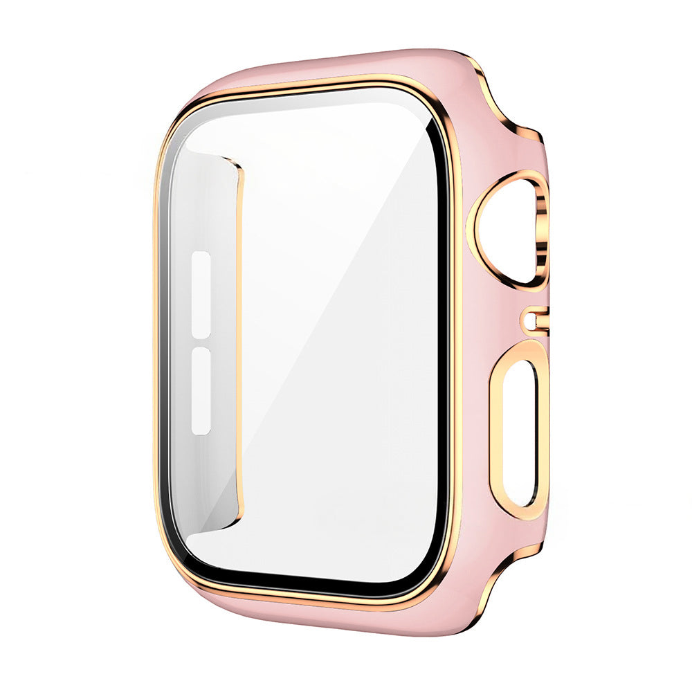 Two-Color Watch Case With Tempered Glass Film