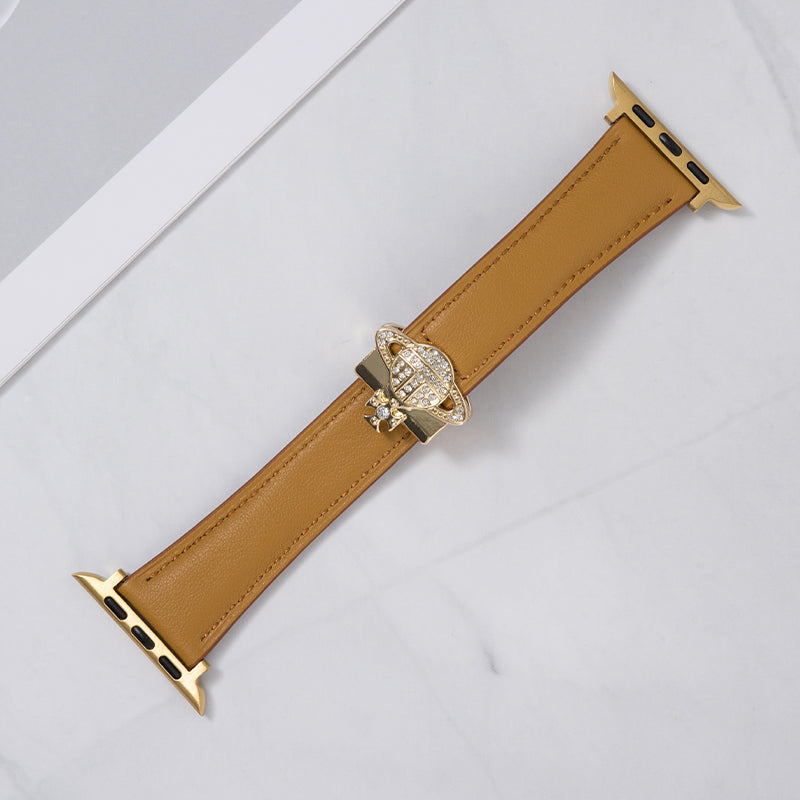 Saturn Magnetic Leather Strap For Apple Watch
