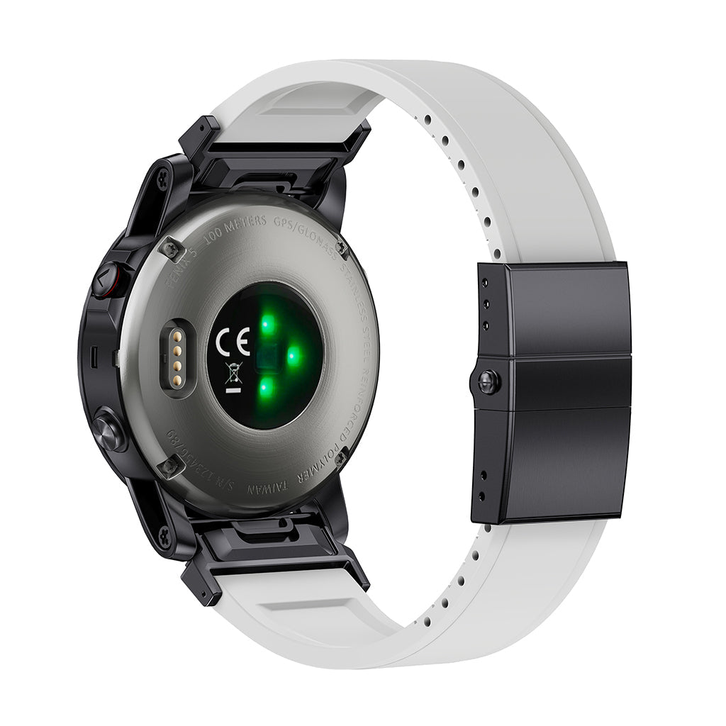 The Shark — Fine Watchmaking Grade FKM Garmin Watch Band