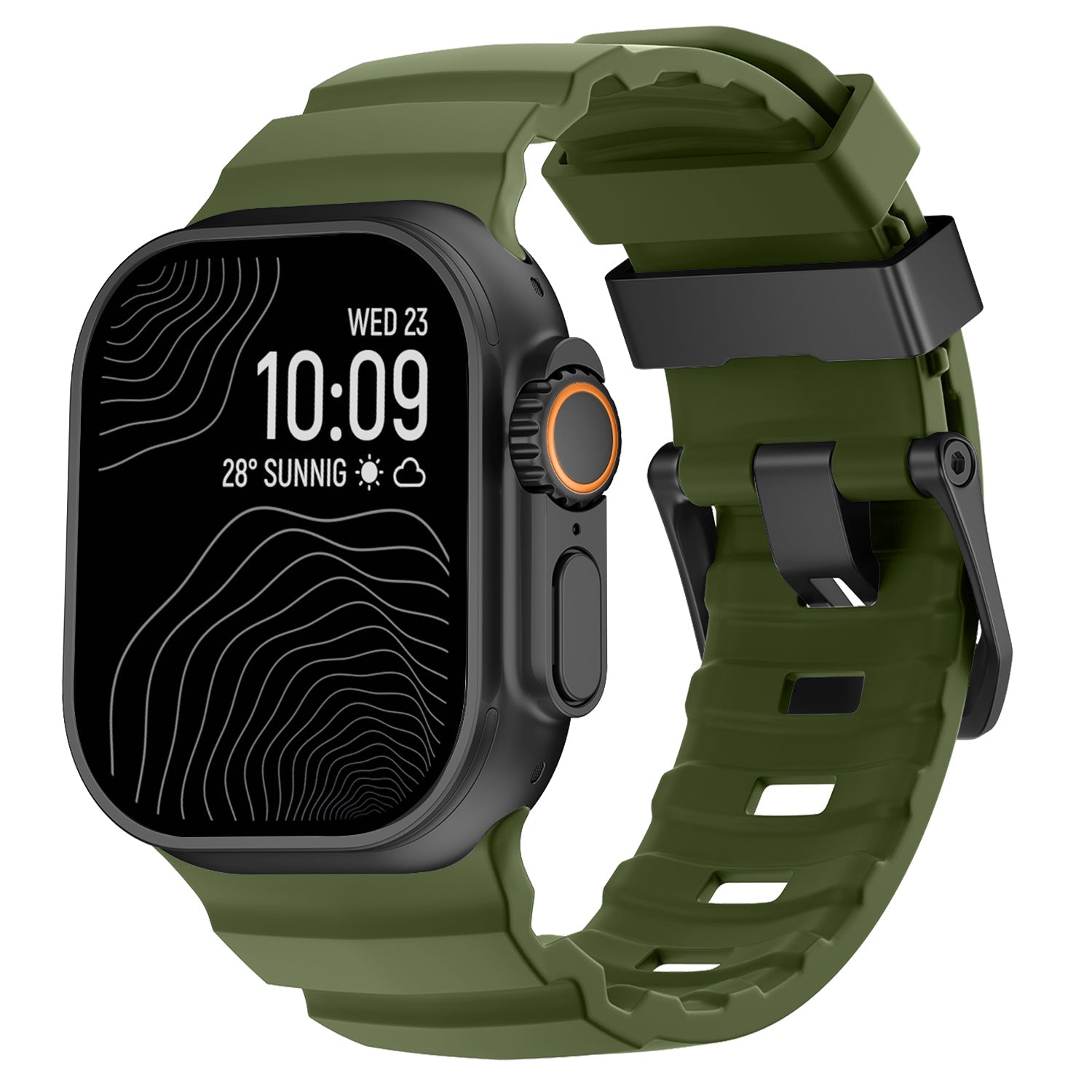 Super Outdoor Sports Silicone Band For Apple Watch