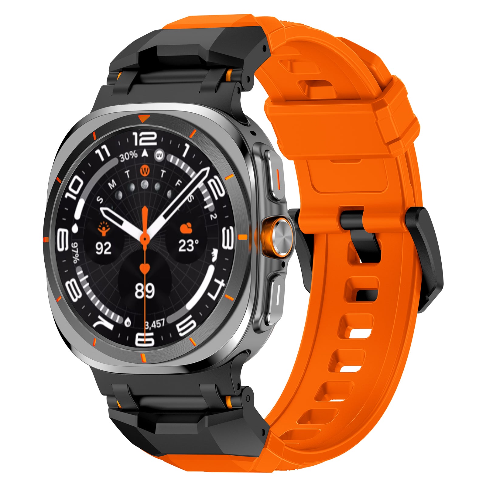 Sharp Wings FKM Rubber Band For Samsung Watch 7 Ultra