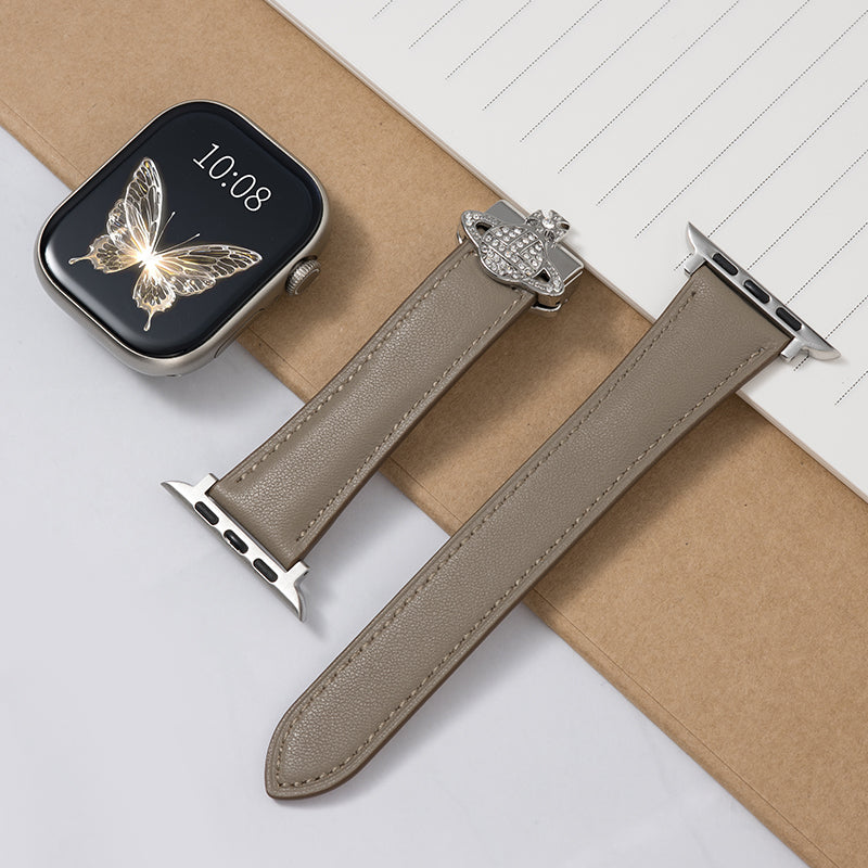 Saturn Magnetic Leather Strap For Apple Watch