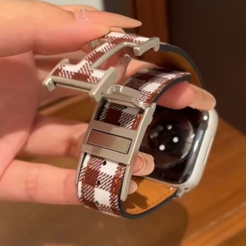 Designer canvas Strap For Apple Watch