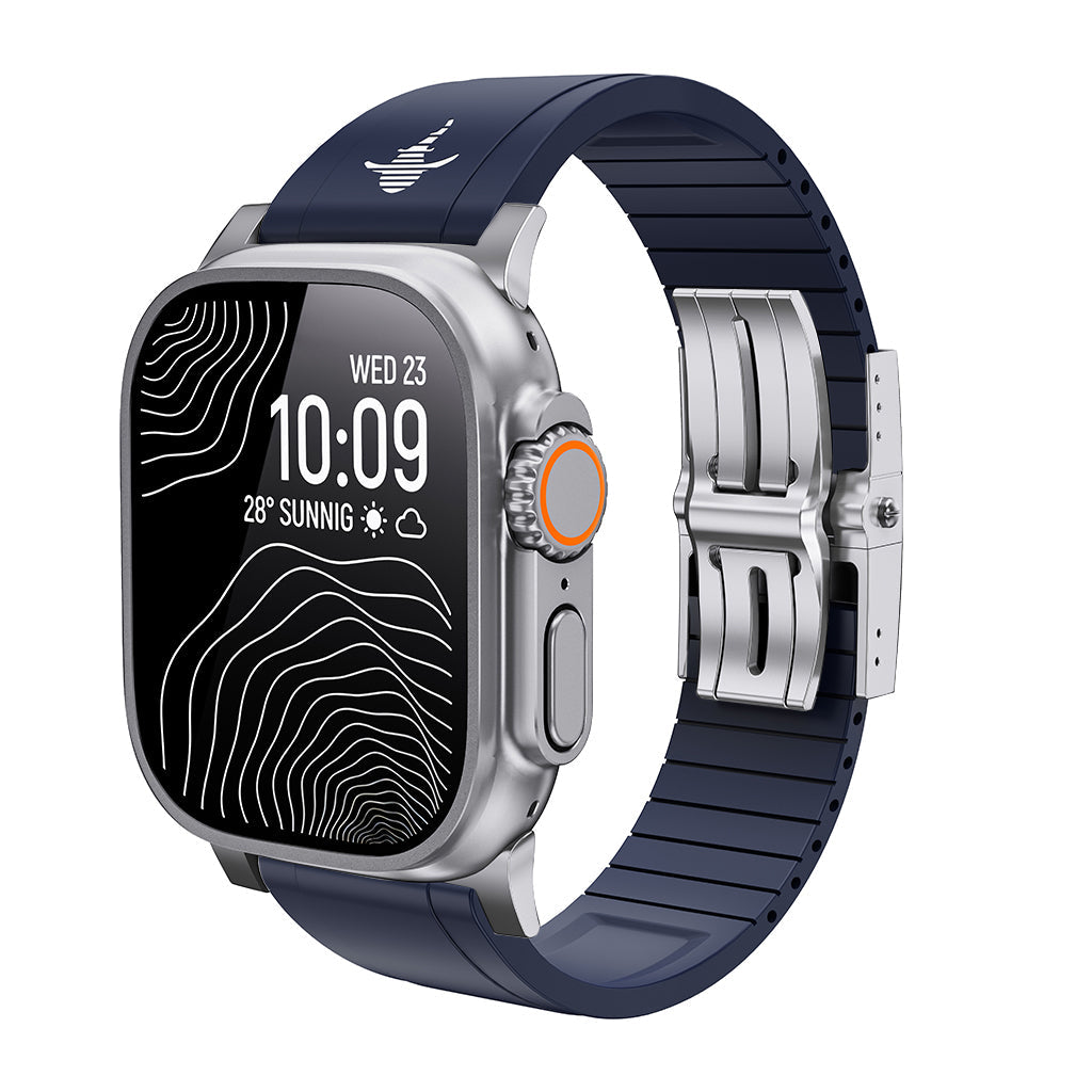 The Shark — Fine Watchmaking Grade FKM Apple Watch Band