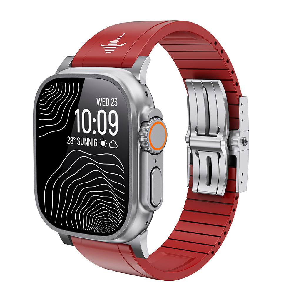 The Shark — Fine Watchmaking Grade FKM Apple Watch Band