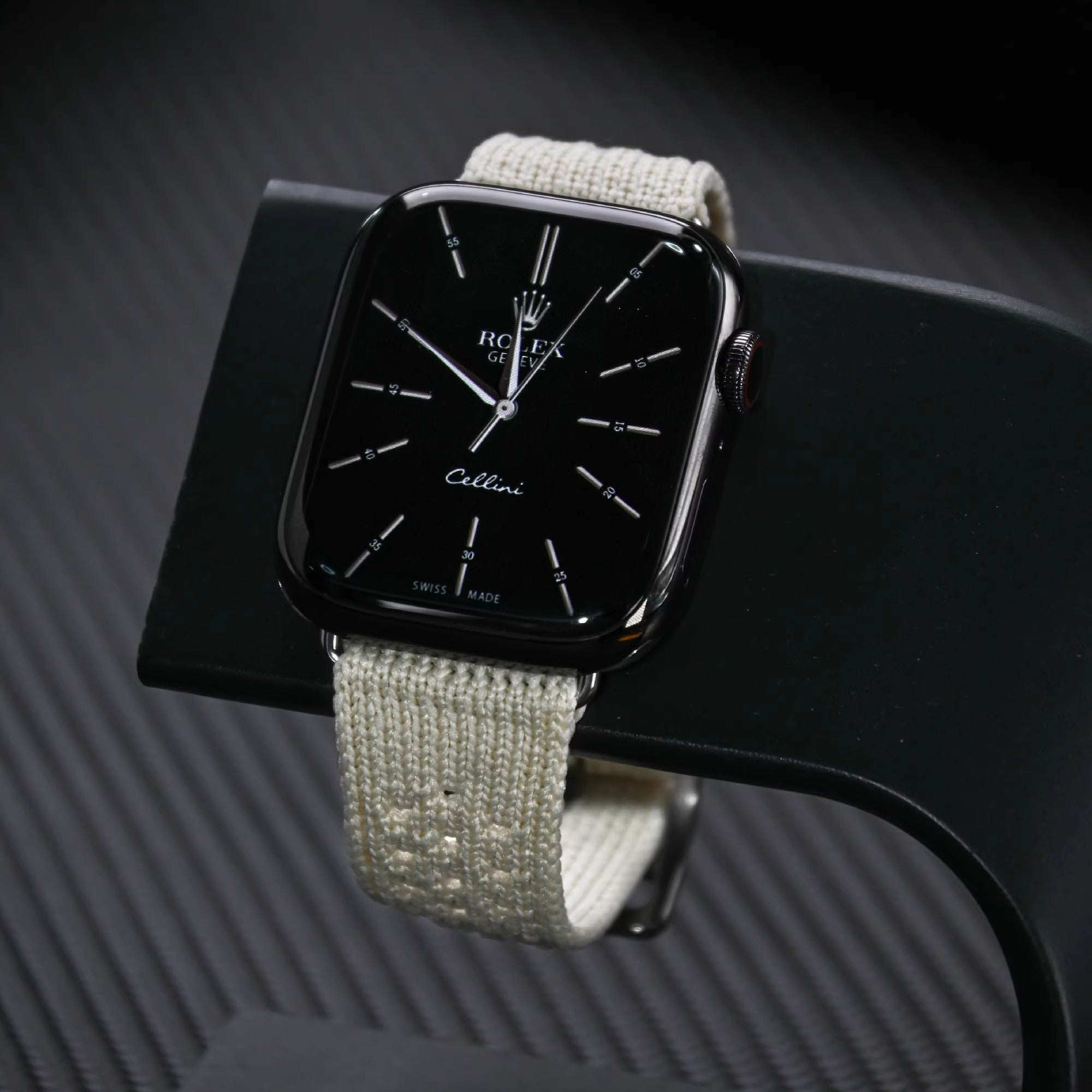 Knitted Nylon Strap For Apple Watch