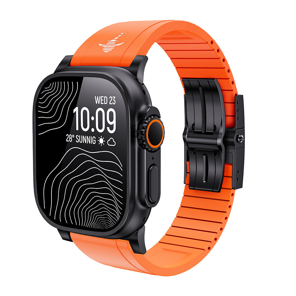 The Shark — Fine Watchmaking Grade FKM Apple Watch Band