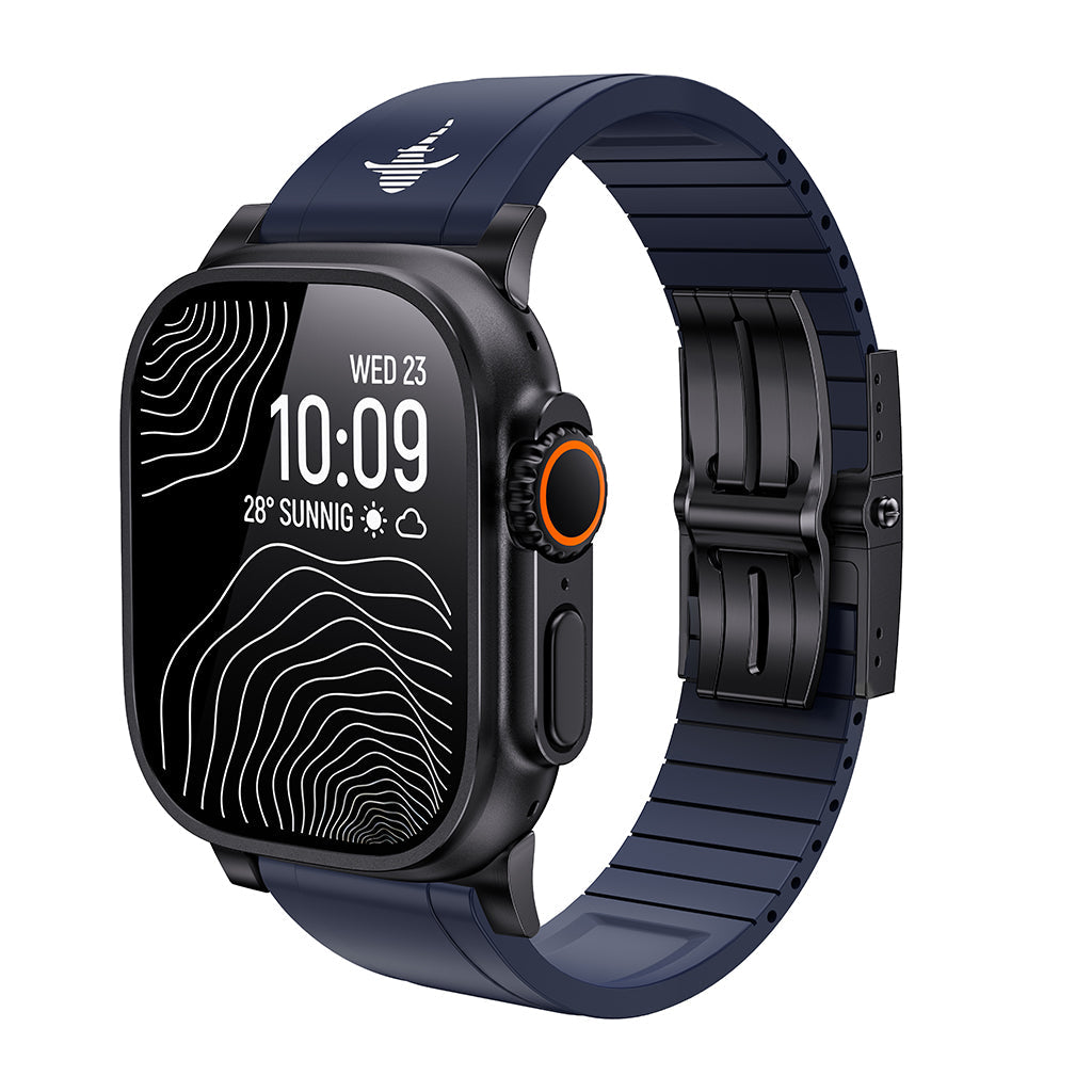 The Shark — Fine Watchmaking Grade FKM Apple Watch Band