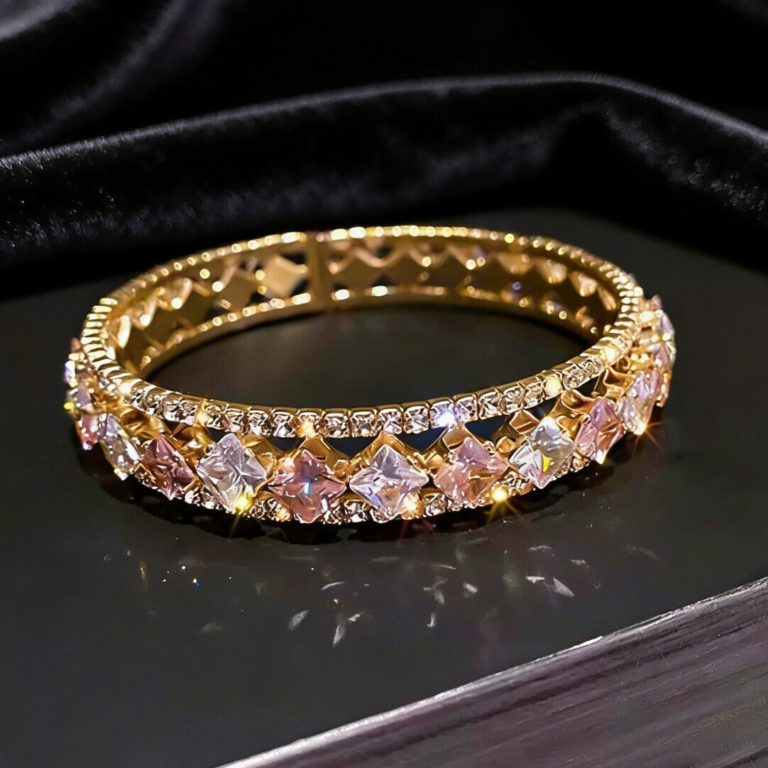 Luxe Filigree Gemstone Bracelet