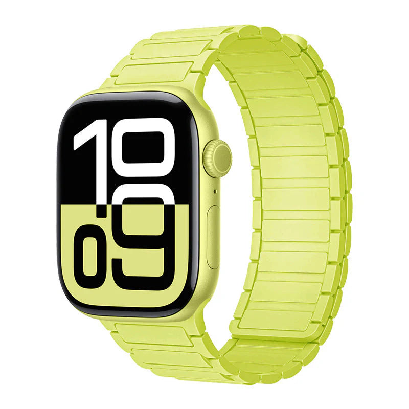 Silicone Magnetic Loop Watch Band For Apple Watch