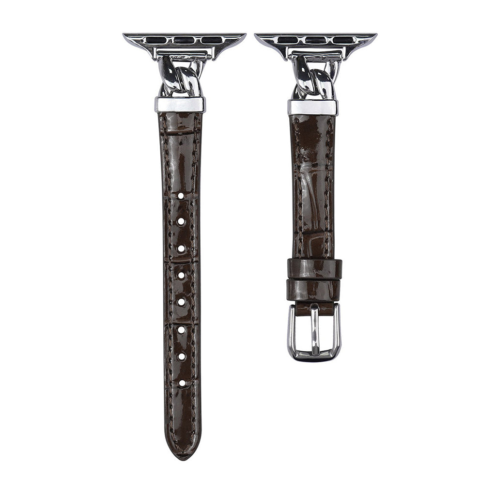 The Grace Slim Leather Strap