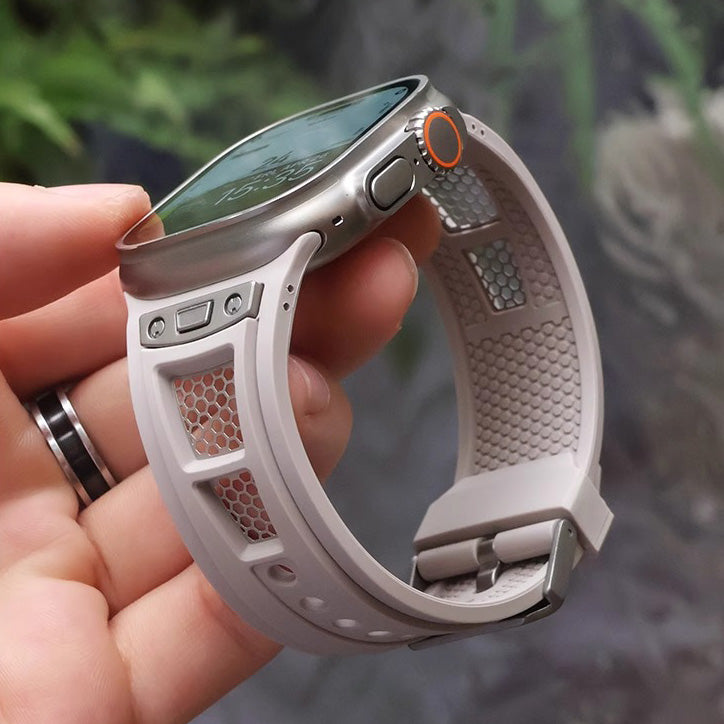Grid Rugged Sport Band For Apple Watch