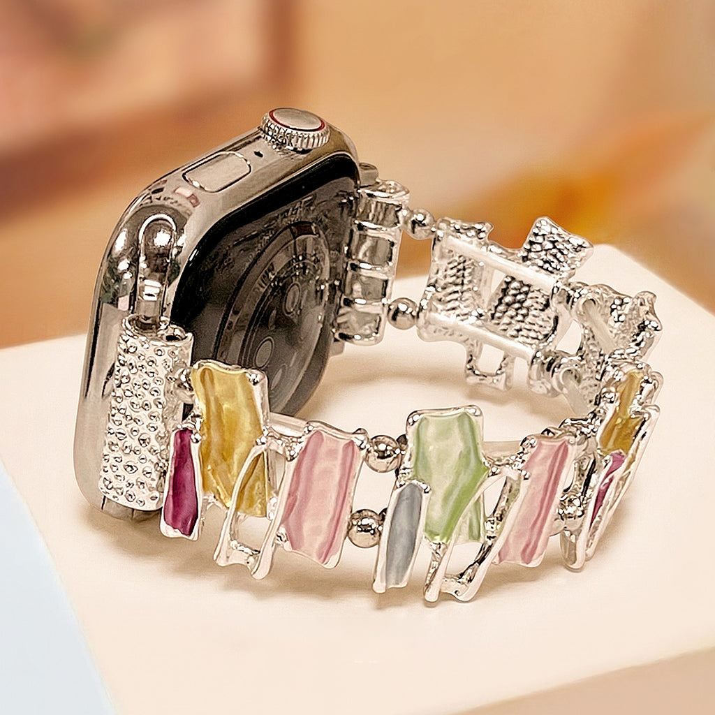 Mosaic Enamel Jewelry Bracelet
